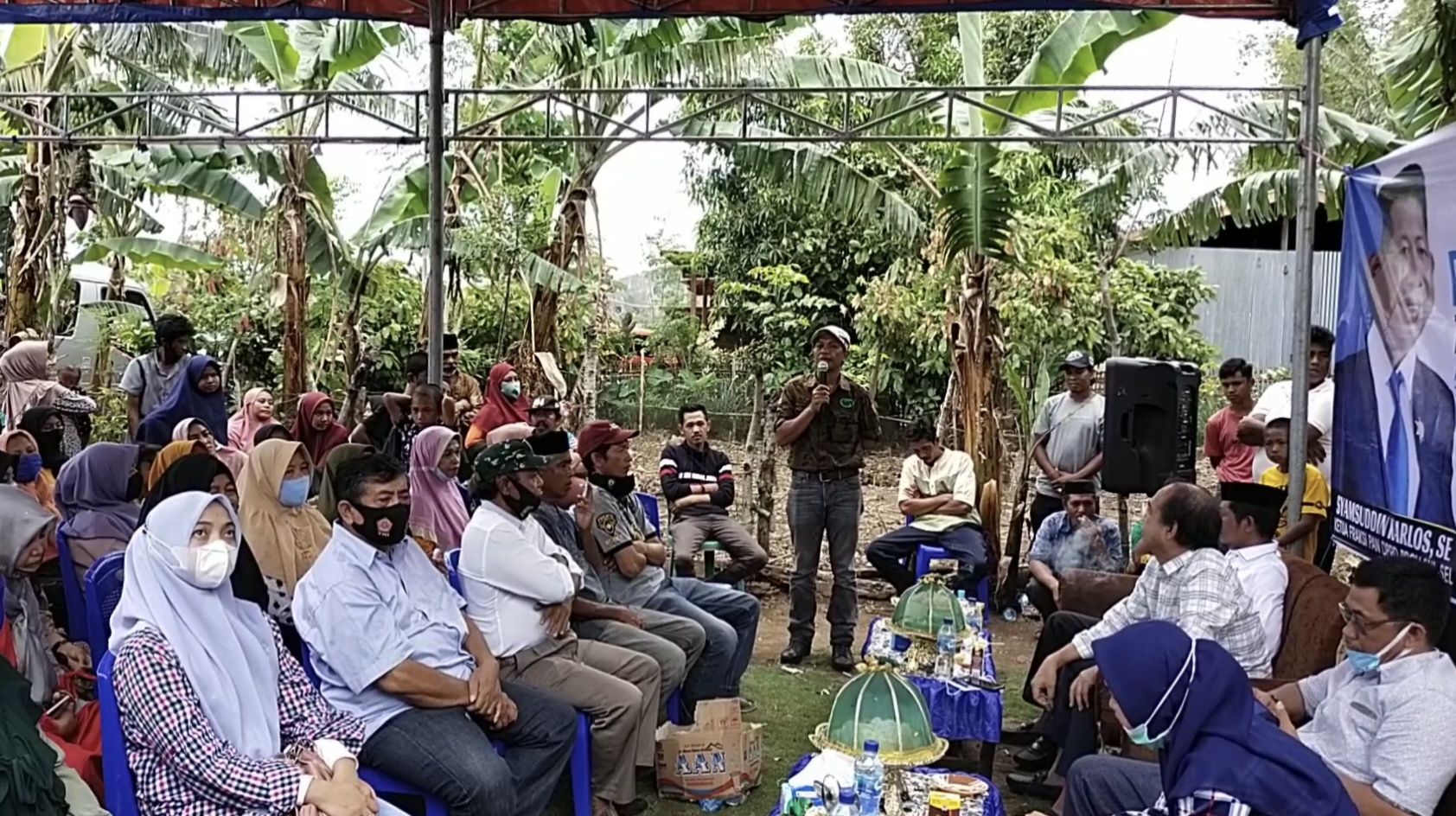 Gelar Reses, Syamsuddin Karlos Sampaikan Hak Masyarakat dan Kewajiban Anggota DPRD