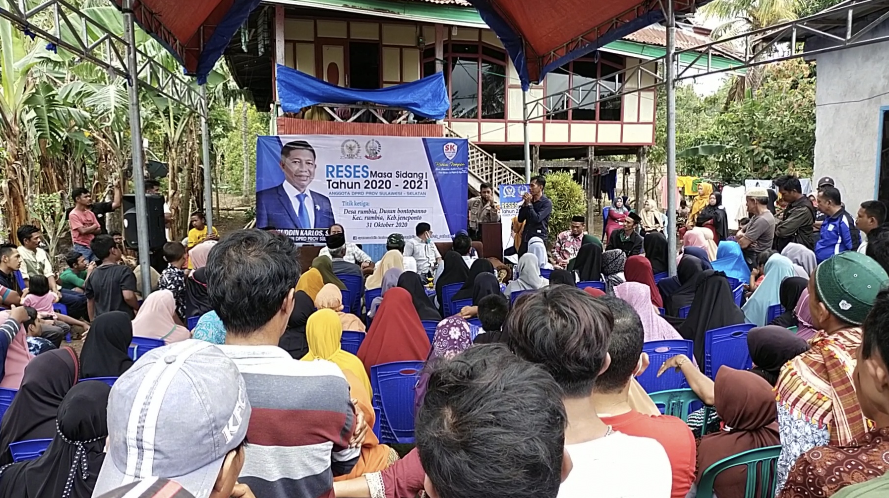 Gelar Reses, Syamsuddin Karlos Sampaikan Hak Masyarakat dan Kewajiban Anggota DPRD