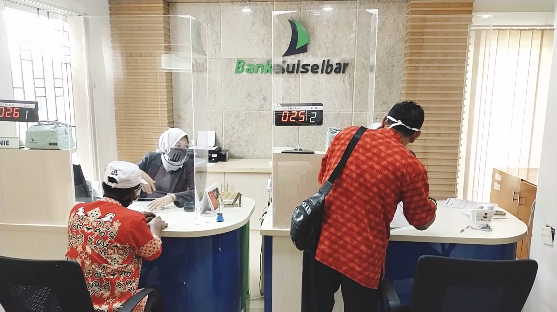 Begini Pelayanan Bank Sulselbar Cabang Jeneponto Selama Pandemi Covid-19