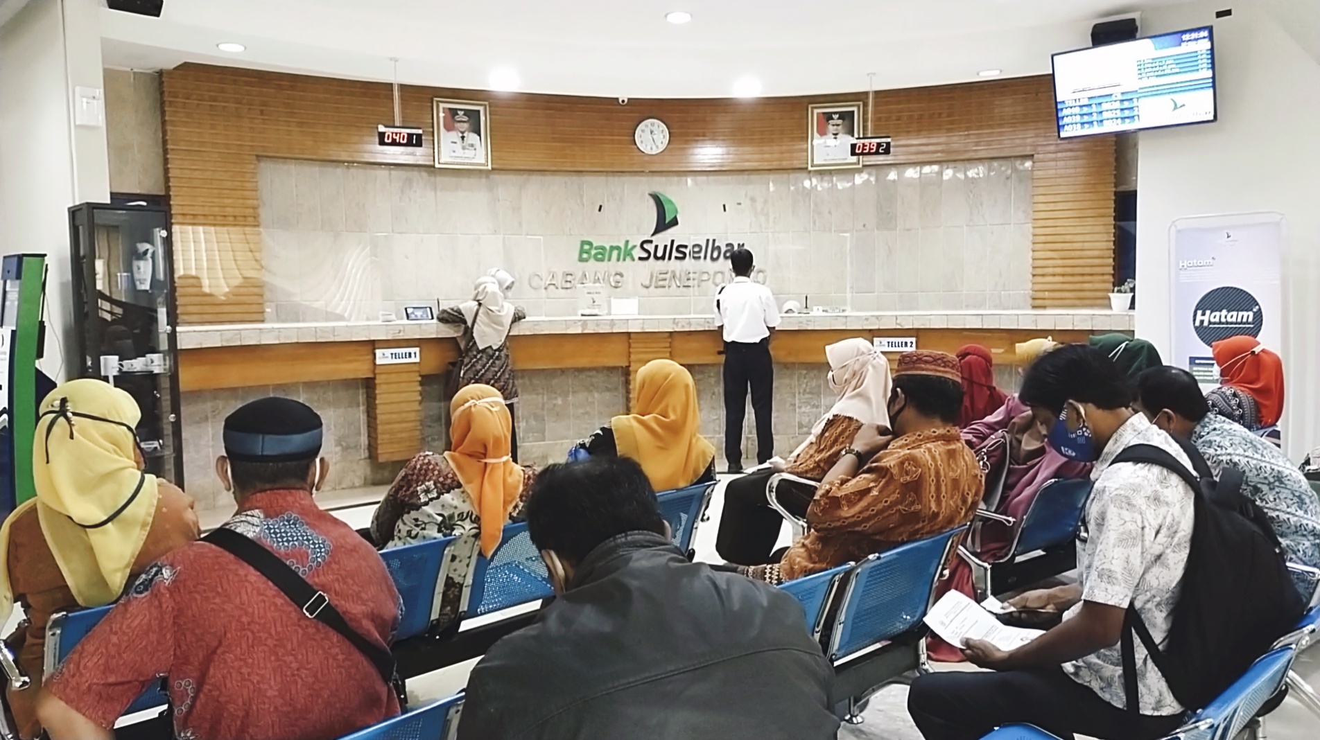 Begini Pelayanan Bank Sulselbar Cabang Jeneponto Selama Pandemi Covid-19