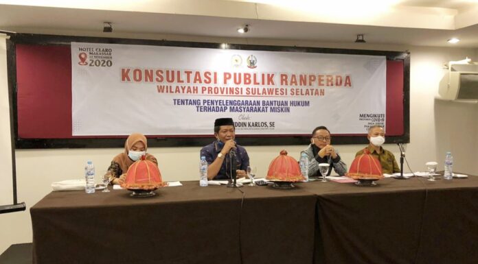 Anggota DPRD Provinsi Sulawesi Selatan.