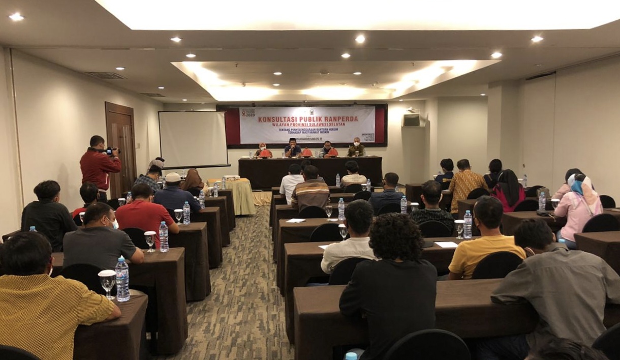 Anggota DPRD Sulsel, Syamsuddin Karlos Gelar Konsultasi Publik Bantuan Hukum Terhadap Masyarakat Miskin