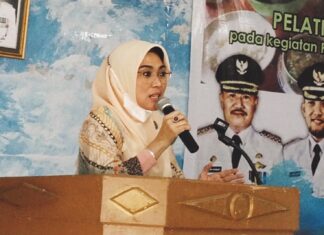 Ketua TP PKK Kabupaten Jeneponto,Hj Hamsiah Iksan