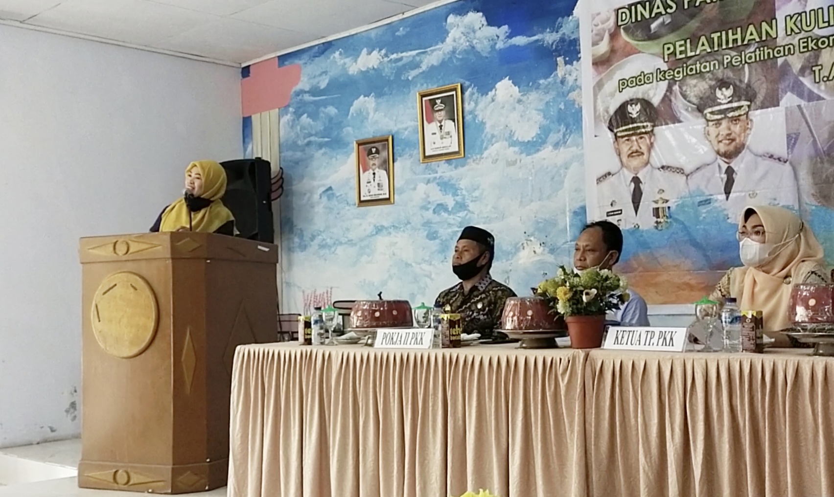 Dispar Gelar Pelatihan Kuliner Khas Daerah, Ketua TP PKK Jeneponto Harap ini