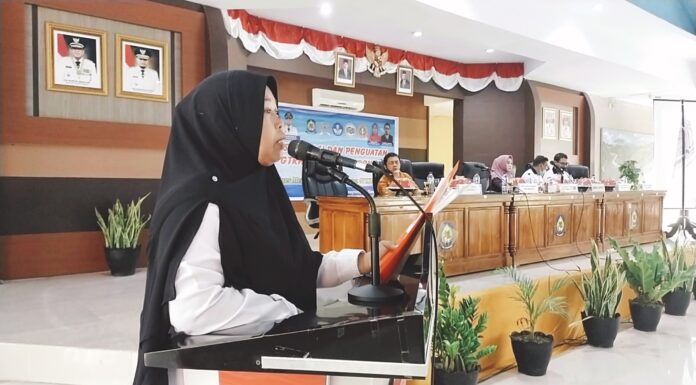 Ketua Guru Tenaga Kependidikan Honore Non Kategori (GTKHNK) ?35+ Kabupaten Jeneponto, Saenab, S.Pd