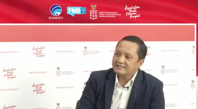 Muhammad Luqman Baehaqi, pendiri Prakardus, dalam dialog produktif Inspirasi, yang dilaksanakan oleh KPCPE, Jumat, 11 Desember 2020 dengan tema Pandemi Tak halangi Kreasi