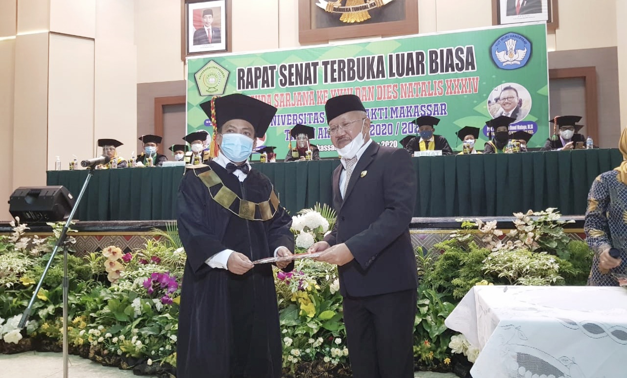 Bupati Jeneponto Kerjasama Pengembangan Penelitian dan Kelembagaan pendidikan Dengan Universitas Pancasakti Makassar