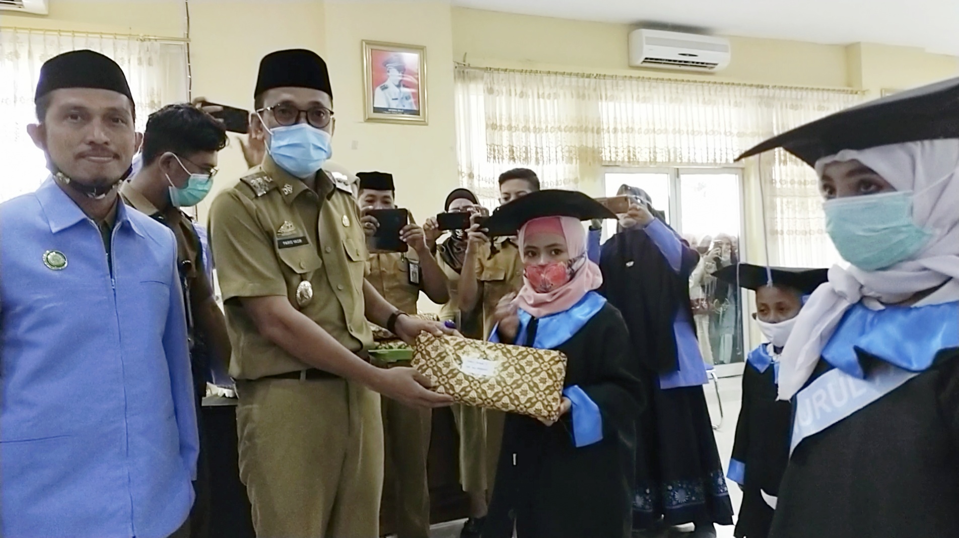LPPTKA - BKPRMI Bersama Bagian Kesra Setda Jeneponto Wisuda 1.539 Santri TKA TPA