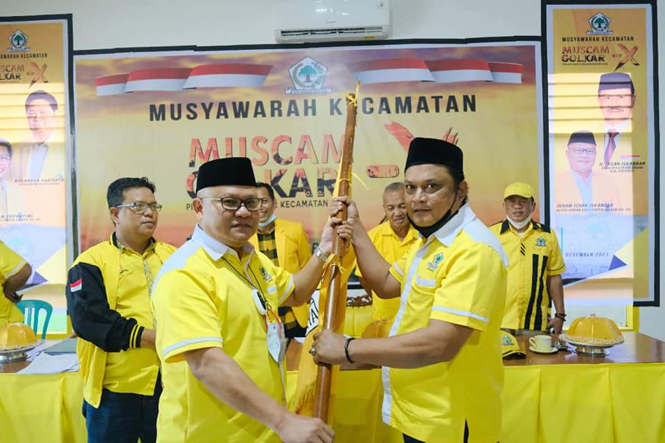DPD II Golkar Jeneponto Gelar Muscam ke-X, Enam Ketua Pimcam Terpilih
