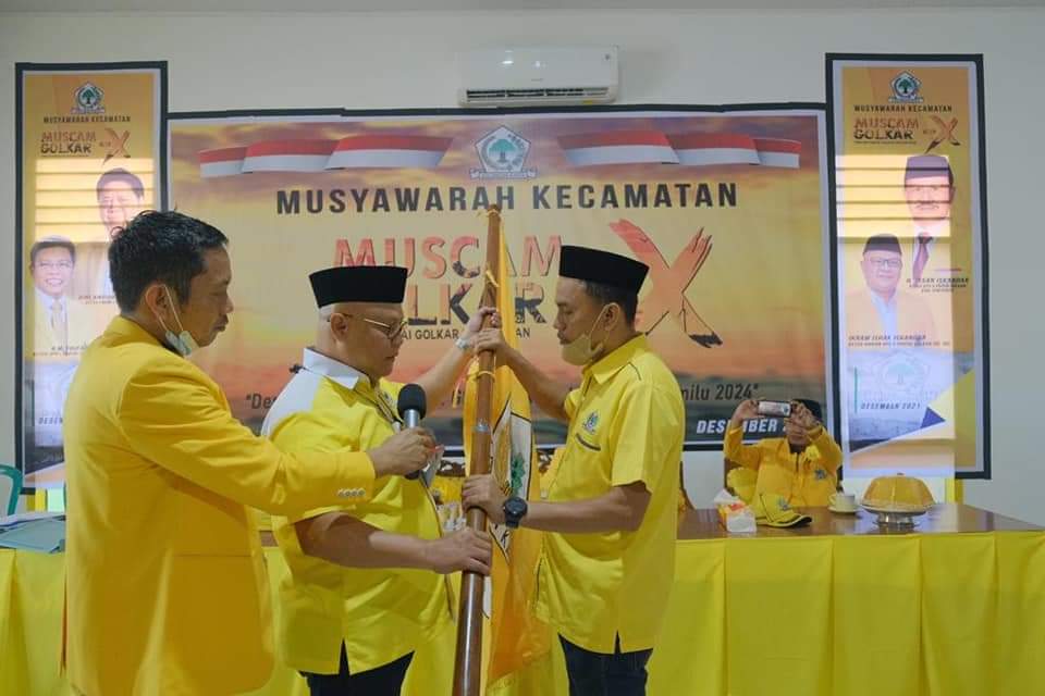 DPD II Golkar Jeneponto Gelar Muscam ke-X, Enam Ketua Pimcam Terpilih