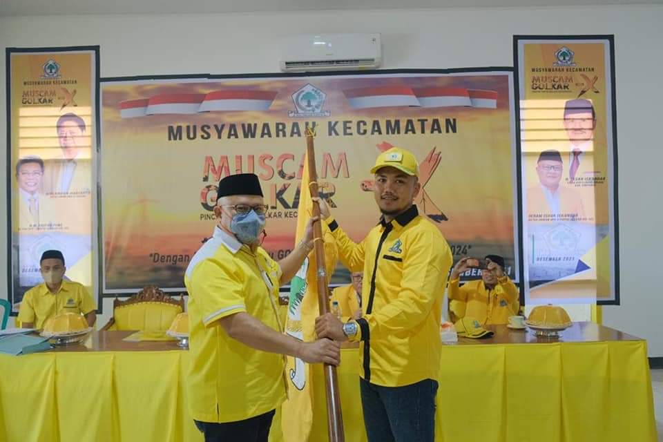 DPD II Golkar Jeneponto Gelar Muscam ke-X, Enam Ketua Pimcam Terpilih