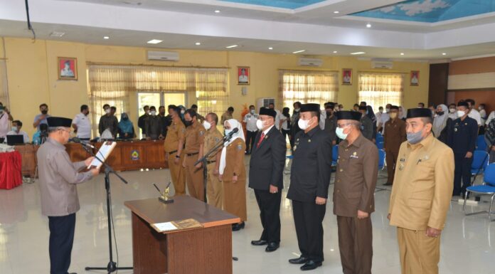Lantik 153 Pejabat dan Serahkan SK Plh Sekda, Kenangan Manis Mewarnai Sambutan Bupati Jeneponto Lantik 153 Pejabat