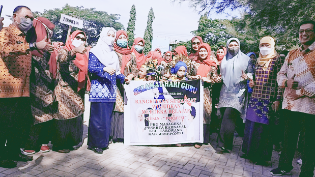 Peringati HGN, Bunda PAUD Jeneponto Buka Gebyar Kreativitas, ini Harapannya