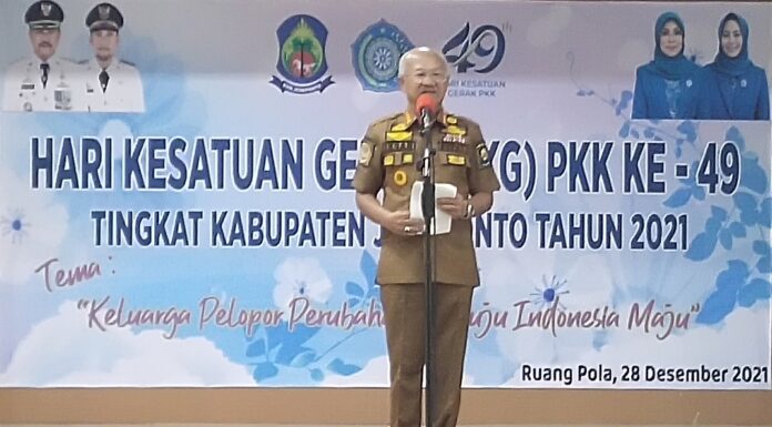 Bupati Jeneponto Hadiri Peringatan HKG ke-49, Ajak TP PKK Wujudkan Program Pemerintah Bupati