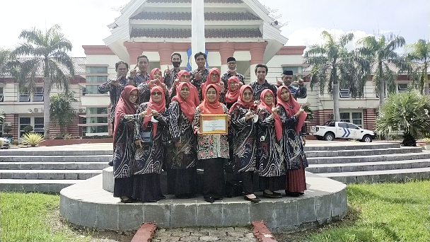 Penghujung 2021, MTsN 2 Jeneponto Raih Juara I Lomba Sekolah Sehat