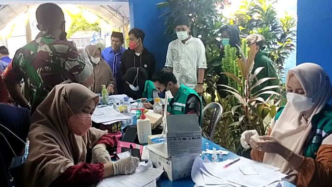 DPD Partai PAN Jeneponto Gelar Vaksinasi Massal dan Pendidikan Politik