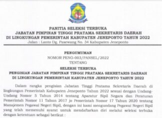 Pansel Sekda
