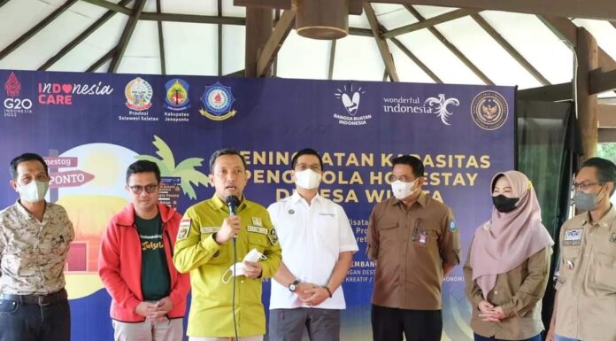 Wabup Jeneponto Terima Kunjungan Pihak Kementerian Parawisata dan Ekonomi Kreatif Wabup