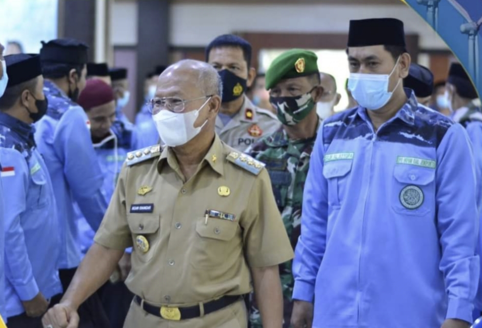 Bupati Jeneponto Hadiri Pelantikan Pengurus DPD BKPRMI Periode 2022-2026