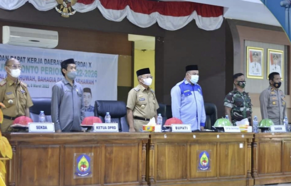Bupati Jeneponto Hadiri Pelantikan Pengurus DPD BKPRMI Periode 2022-2026