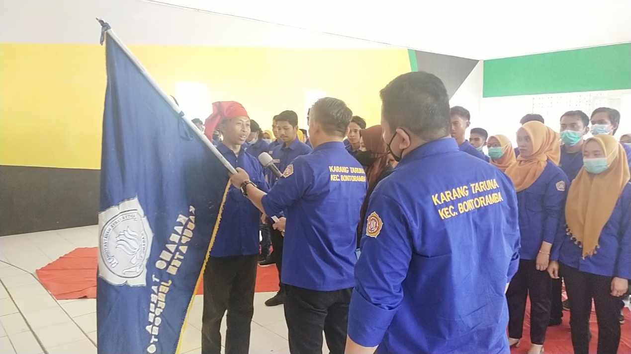 Ketua DPRD, Pj Sekda hingga Sejumlah Pejabat Hadiri Pelantikan Pengurus Karang Taruna Bontoramba