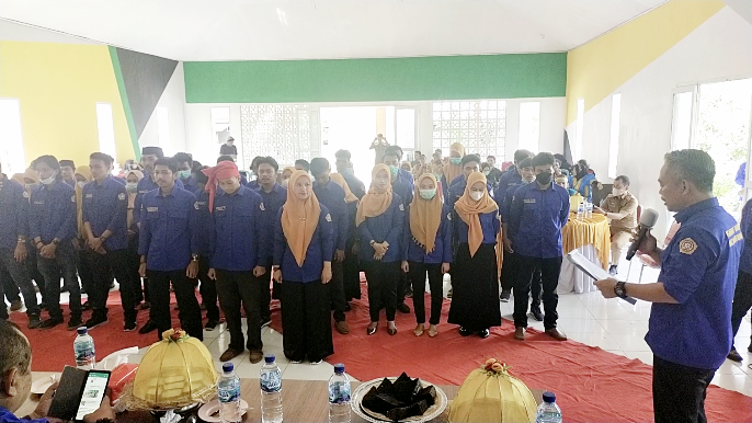 Ketua DPRD, Pj Sekda hingga Sejumlah Pejabat Hadiri Pelantikan Pengurus Karang Taruna Bontoramba