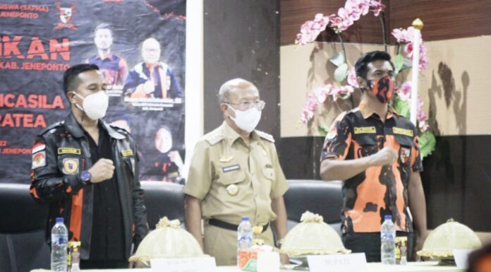 Ketua MPC PP Apresiasi Bupati Jeneponto Atas Dukungannya Terhadap Pelantikan PC SAPMA Ketua