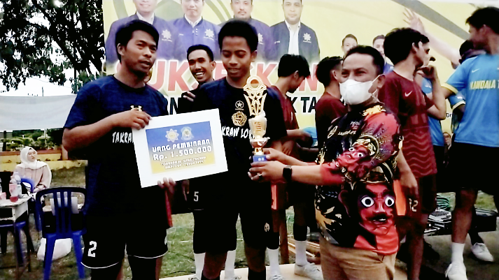 Turnamen Sepak Takraw AMPI Cup I Resmi Ditutup, Mandala FC Rebut Piala Bergilir