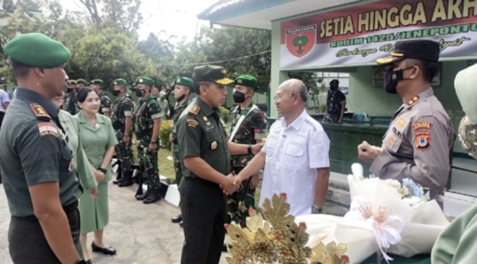 Kunker di Jeneponto, Pangdam XIV Hasanuddin Apresiasi Sinergitas Kodim 1425 dengan Pemerintah Kanker di Jeneponto