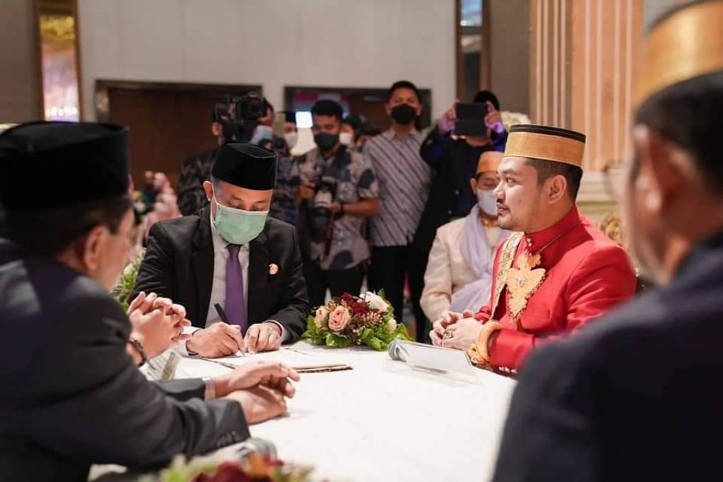 Putra Tunggal dan Putri Bungsu Bupati Jeneponto Menikah, Mentan, Gubernur Sulsel jadi Saksi