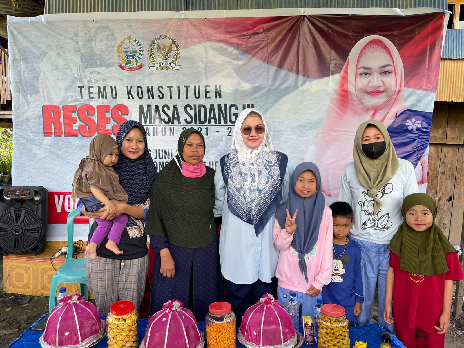 Legislator Partai Gerindra, Vonny Ameliani Temui Konstituennya di 5 Titik, juga Pantau Perbaikan Jalan