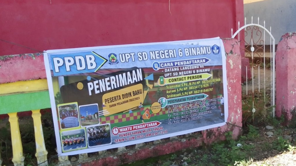 Ijazah TK PAUD jadi Persyaratan Mutlak PPDB di Binamu, UPT SDN 6 tidak Mengharuskan