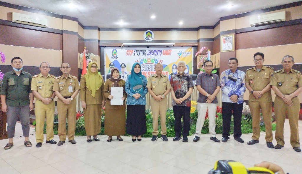 Hadiri Rembuk Stunting, Ketua TP PKK Jeneponto Sebut Pencegahan Harus Dilakukan Sedini Mungkin