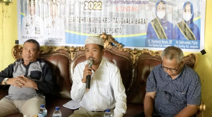 Tangani Stunting, Desa Beroanging Bakal Bentuk Satgas Tangani Stunting