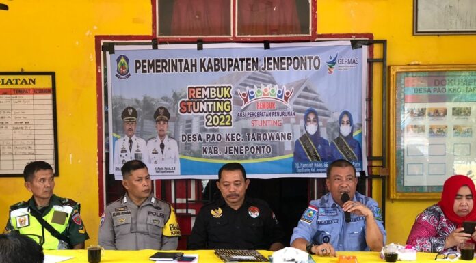 Pemdes Pao Dorong Peningkatan Kemandirian dalam Pencegahan dan Penanganan Stunting Pemdes Pao