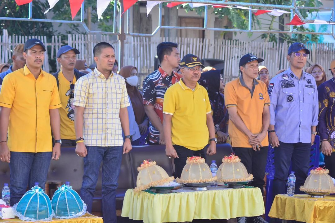 Bupati Jeneponto Resmi Membuka Turnamen Sepak Bola Mini Beringin Cup 2022, ini Harapannya