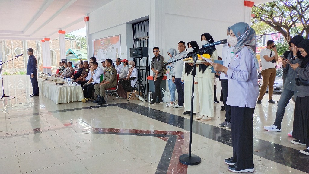 Sekda Jeneponto Buka Pemusatan Latihan Calon Paskibraka, Harap Jaga Mental dan Kesehatan