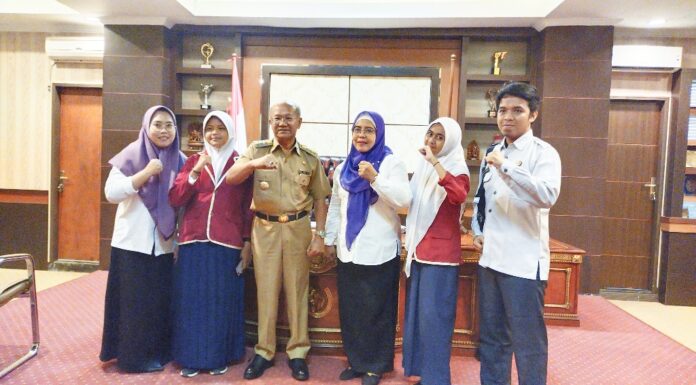 Tim Robotik MTsN 2 Temui Bupati Jeneponto, Akhir November Ikuti Ajang Internasional Tim Robotik