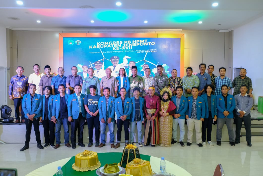 Buka Kongres HPMT Ke-XVII, Bupati Jeneponto Iksan Iskandar Harap Junjung Semangat Kebersamaan