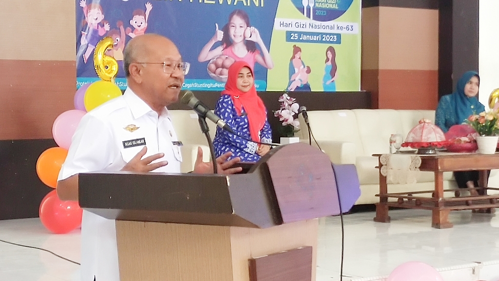 Pemkab Jeneponto Launching Gerakan Minum Susu dan Makan Telur