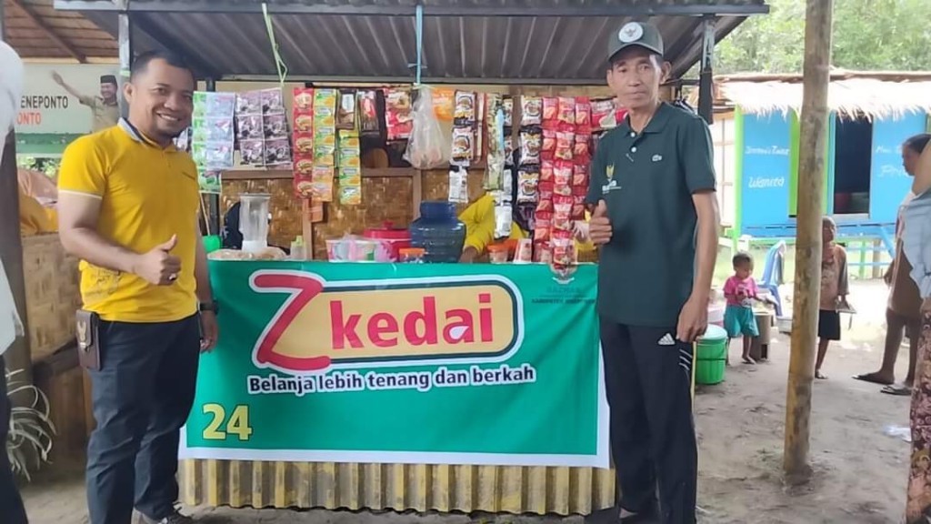 Bupati Jeneponto Serahkan Bantuan Modal Usaha kepada Mustahik