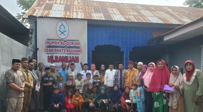 Ketua DPRD Jeneponto Arifuddin Resmikan Rumah Tahfiz Qur'an dan Panti Asuhan Al Hj Ramliah dprd jeneponto