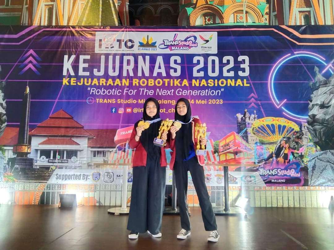 Kejurnas Robotik 2023, MTsN 2 Jeneponto Berjaya, Raih 4 Medali