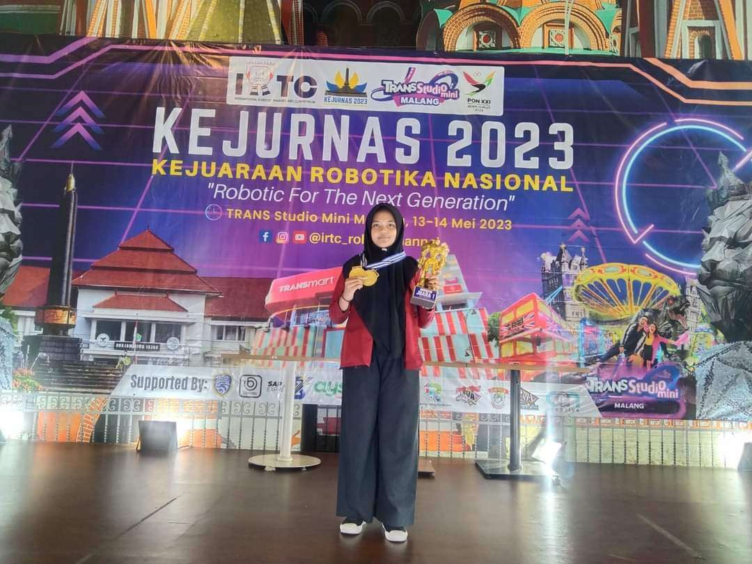 Kejurnas Robotik 2023, MTsN 2 Jeneponto Berjaya, Raih 4 Medali