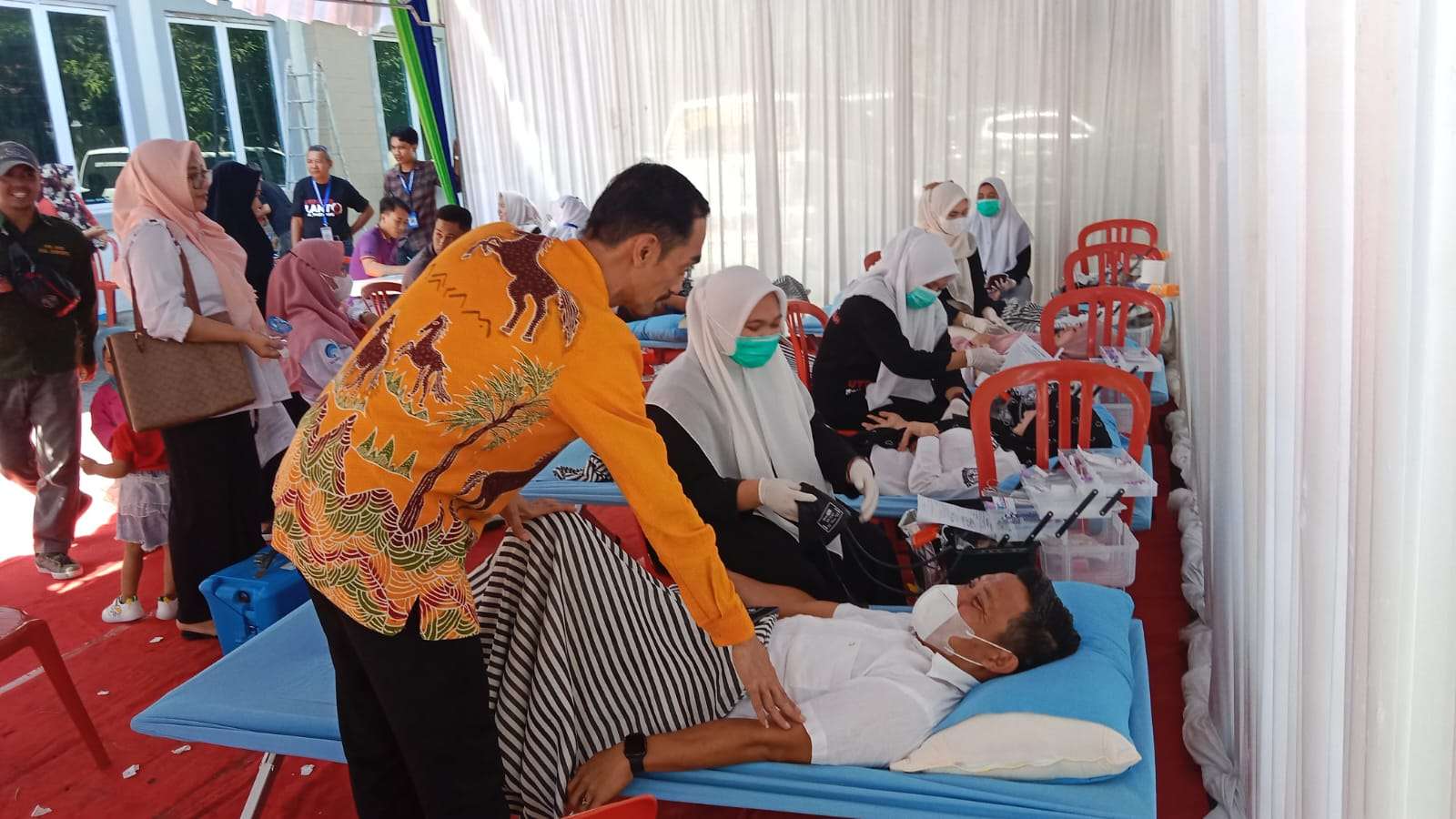 Bantu Penyediaan Darah di RS, Bank Sulselbar Jeneponto Rutin Gelar Donor Darah