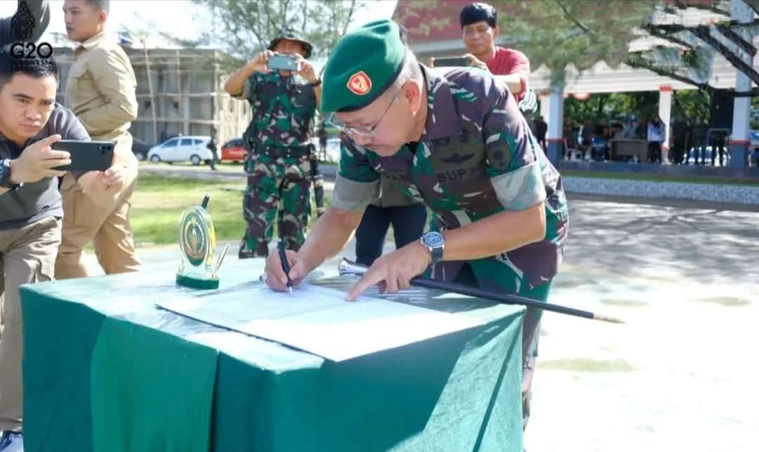 Buka TMMD Ke-116, Bupati Jeneponto Harap Sinergitas Wujudkan TNI dan Rakyat Semakin Kuat