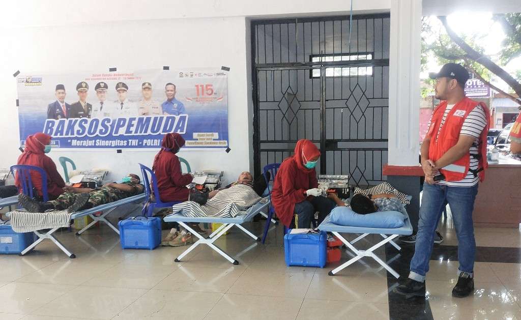KNPI Jeneponto Merajut Sinergitas TNI-Polri Melalui Kegiatan Baksos Pemuda