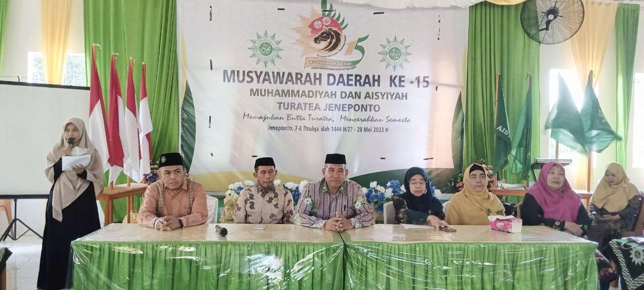 Musyda PD Muhammadiyah dan Aisyiyah Jeneponto Sukses Memilih Ketua Periode 2022-2027