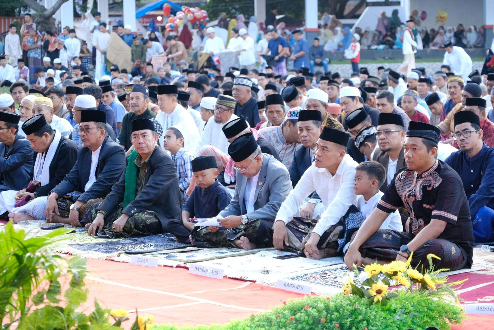 Bupati Jeneponto Salat Idul Adha 1444 Hijriah Bersama Ribuan Masyarakat