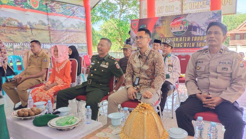 Pangdam XIV Hasanuddin Resmikan RLH yang Dibangun Satgas TMMD ke-116 Kodim 1425 Jeneponto